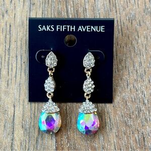 Saks Fifth Avenue Gold-Tone Drop Earrings
